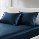 Satin - King Luxury Pillowcases (Set of 2) - Midnight Blue