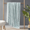Zuri - Oversized Throw - Aqua - Madison Park - Throws - Elite Enclave Home