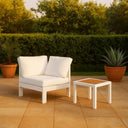 Nizuc - Outdoor Corner Chair - Meridian Furniture - Corners- Elite Enclave Home
