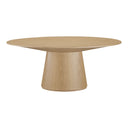 Otago - Oval Dining Table - Natural - Moe's Home Collection - Dining Tables - Elite Enclave Home
