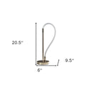 Bedside LED Table Lamp - Gold