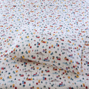 Cozy Flannel - 4 Piece King Printed Sheet Set - White Village Print