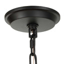 Evanston - 4 Light Indoor-Outdoor Pendant - Black