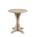 Fatima - Round Accent Table - Reclaimed Wheat - Martha Stewart - Accent Tables - Elite Enclave Home