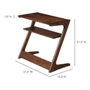 Sakai - Accent Table - Walnut - Moe's Home Collection - Accent Tables - Elite Enclave Home