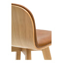 Napoli - Leather Counter Stool - Tan - Moe's Home Collection - Counter Height (24" - 27") - Elite Enclave Home