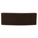 Naomi - Concave Sofa - Dark Brown - Moe's Home Collection - Stationary Sofas - Elite Enclave Home