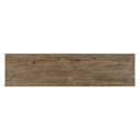 Layton - Geometric Console Cabinet - Light Brown