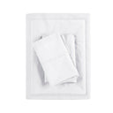 Peached Percale - King Sheet Set - White