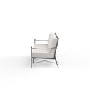 Provence - Sofa, With Self Welt - Canvas Flax / Black