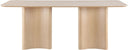 Corvina - Oak Veneer Dining Table - Meridian Furniture - Dining Tables - Elite Enclave Home
