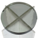Olina - Marble Outdoor Accent Table - White - Uttermost - Accent Tables- Elite Enclave Home