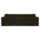 Cates - Modular Sofa - Dark Green - Moe's Home Collection - Stationary Sofas - Elite Enclave Home