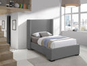 Oxford - Bed - Meridian Furniture - Upholstered Beds - Elite Enclave Home