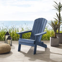Heavy Duty Plastic Adirondack Chair - Chocolate