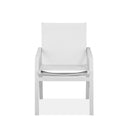 Metal Indoor Outdoor Dining Chair (Set of 2) - White