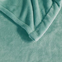 Heated Plush - Twin Blanket - Aqua