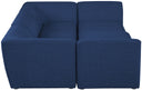 Miramar - 6 Piece Modular Sectional - Meridian Furniture - Stationary Sectionals - Elite Enclave Home