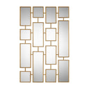 Kennon - Forged Rectangles Mirror - Gold