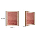 Solo - Framed Painting - Pink - Moe's Home Collection - Canvas Art - Elite Enclave Home