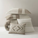 Sutherland - King Comforter 5 Piece Set - Taupe - Woolrich - Comforters & Sets - Elite Enclave Home