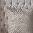 Sanctuary - Queen Comforter Queen 8 Piece Set - Taupe Gold