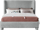 Penny - Boucle Fabric Bed - Meridian Furniture - Upholstered Beds - Elite Enclave Home