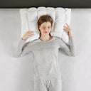 Stay Puffed - Overfilled Pillow Protector Single Piece - White