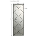 Emporia - Antiqued Mirror - Black
