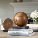 Teak And Noir - Bookends (Set of 2) - Light Brown
