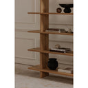 Casey - Large Standard Bookcase - Light Brown - Moe's Home Collection - Standard Bookcases - Elite Enclave Home