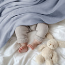 Bamboo Cotton - King Rayon From Blanket - Light Blue - Madison Park - Blankets - Elite Enclave Home