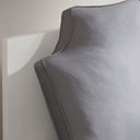 Oversized Headboard - Canvas Pillow - Gray