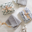 Cozy Cotton Flannel - King Printed Sheet Set - Snowflake - True North by Sleep Philosophy - Bedding Sets - Elite Enclave Home
