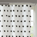 Sophie - Shower Curtain - Black - Madison Park - Shower Curtains - Elite Enclave Home