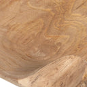 Organic Embrace - Outdoor Teak Bowl - Brown