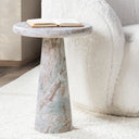 Huxley - Marble Round Accent Table - Classic Home - Accent Tables - Elite Enclave Home