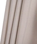 Fiji - Aluminum Patio Umbrella With Round Teak And White Base