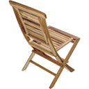 Solid Wood Outdoor Dining Chair - Natural