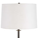 Tallarico - Brass & Marble Floor Lamp - Black / Bronze / Brown