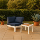 Nizuc - Outdoor Corner Chair - Meridian Furniture - Corners- Elite Enclave Home