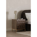 Corolla - Nightstand - Gray - Moe's Home Collection - Accent Nightstands - Elite Enclave Home