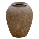 Uttermost Rustic Earth Terracotta Planter – antique light brown terracotta planter with textured finish
