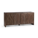 Braxton - 4 Door Cabinet - Tundra Brown - Classic Home - Sideboards - Elite Enclave Home