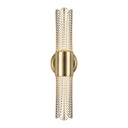 Cret - 2 Light LED Brass Sconce - Bronze