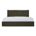 Sebastion - Queen Storage Bed - Green - Moe's Home Collection - Storage Beds - Elite Enclave Home