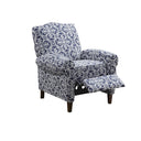 Kirby - Push Back Recliner - Navy Multi - Madison Park - Reclining Chairs - Elite Enclave Home