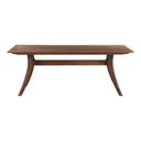 Florence - Small Rectangular Dining Table - Walnut - Moe's Home Collection - Dining Tables - Elite Enclave Home
