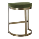 Ivanna - Brass Counter Stool - Moss - Uttermost - Counter Height (24"-27")- Elite Enclave Home