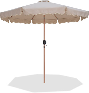 Amalfi - Patio Umbrella - Light Brown Pole